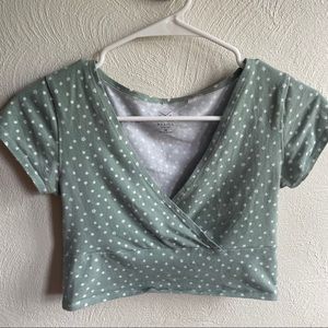 Pacsun wrap crop top